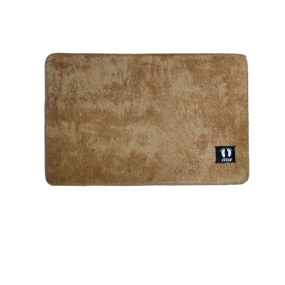 Asha Anti Slip Polyester Bath Mat 50 x 80 cm Brown Asha Anti Slip Polyester Bath Mat 50 x 80 cm Brown