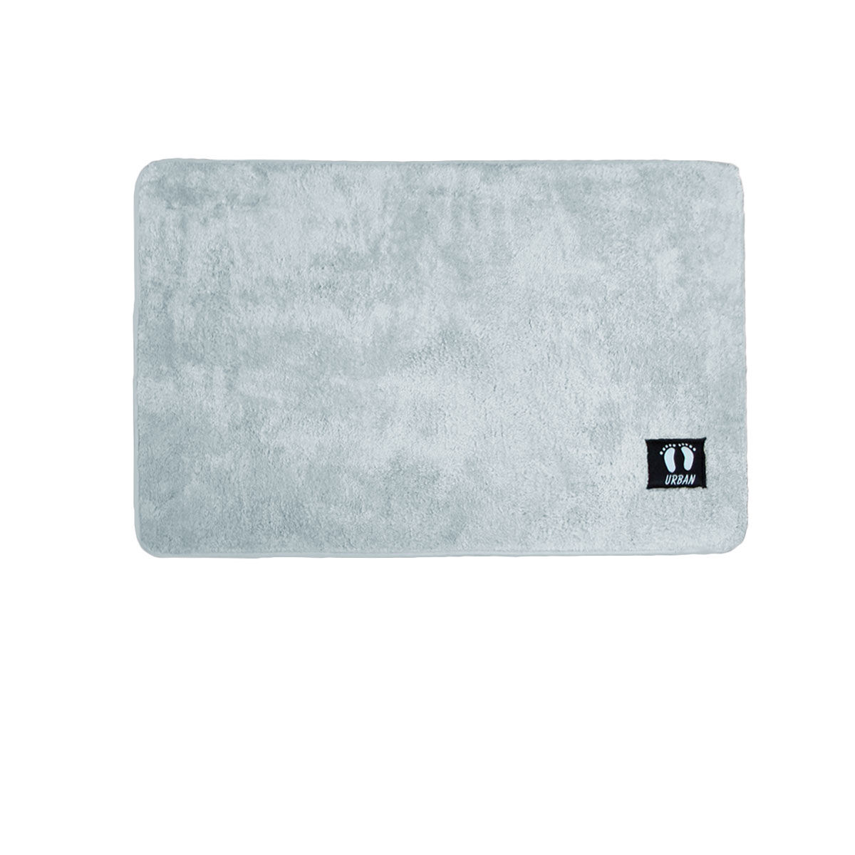 Asha Anti Slip Polyester Bath Mat 50 x 80 cm Silver Asha Anti Slip Polyester Bath Mat 50 x 80 cm Silver