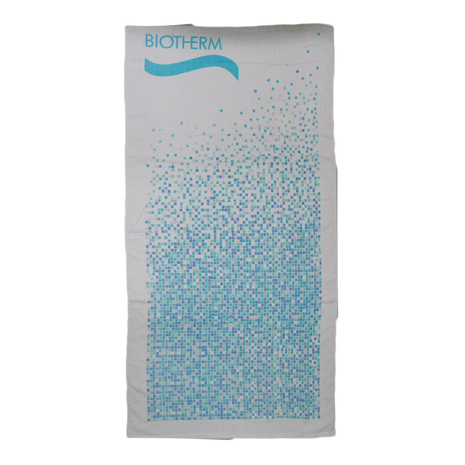 100% Cotton Velour Beach Towel - Biotherm White 100% Cotton Velour Beach Towel - Biotherm White