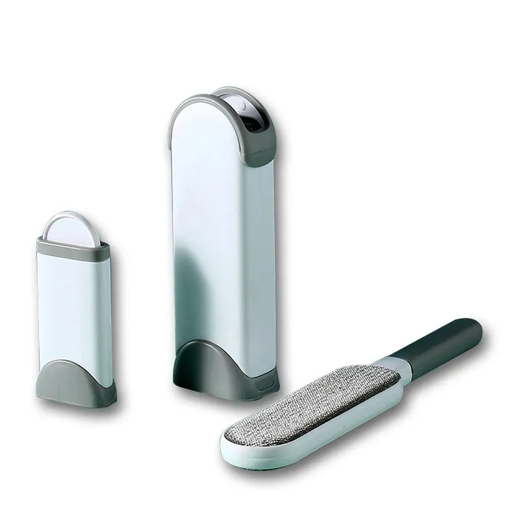 3 in 1 Furs Brusher Pet Hair Lint Remover Brush Self-cleaning Base 3 in 1 Furs Brusher Pet Hair Lint Remover Brush Self-cleaning Base