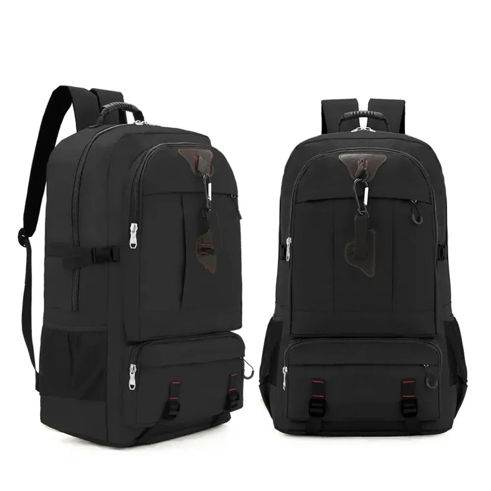 60L Travel Boarding Backpack Outdoor Trekking Luggage Hiking Camping Rucksack Large Capacity Storage Backpack(Black) 60L Travel Boarding Backpack Outdoor Trekking Luggage Hiking Camping Rucksack Large Capacity Storage Backpack(Black)