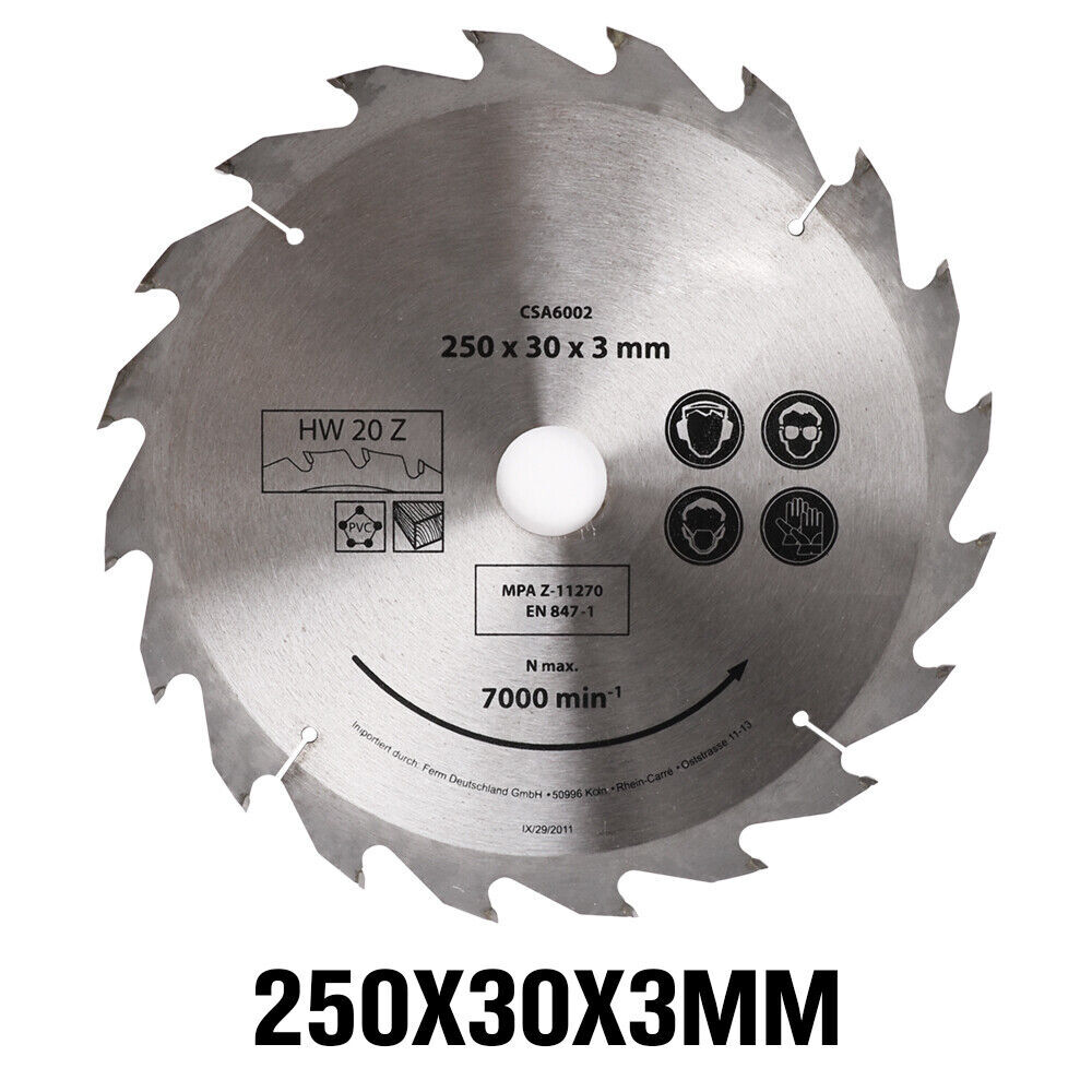 10X250MM Circular Saw Blade 20T Disc Saw Blade Wood Timber Cutting 30/20/16mm Bore 10X250MM Circular Saw Blade 20T Disc Saw Blade Wood Timber Cutting 30/20/16mm Bore