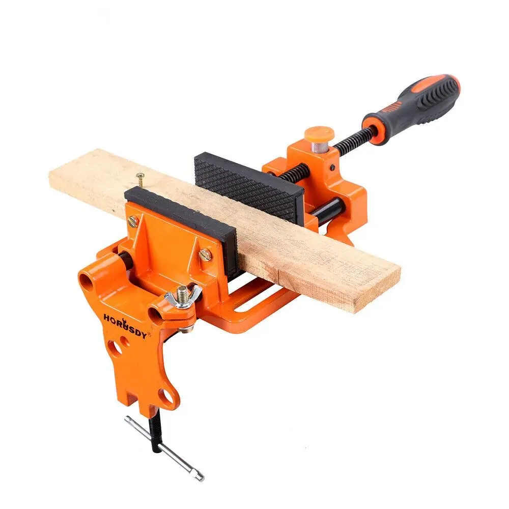 90mm Drill Press Bench Vice Quick Release Clamp Jaw Soft Grip Hand Pads Woodwork 90mm Drill Press Bench Vice Quick Release Clamp Jaw Soft Grip Hand Pads Woodwork