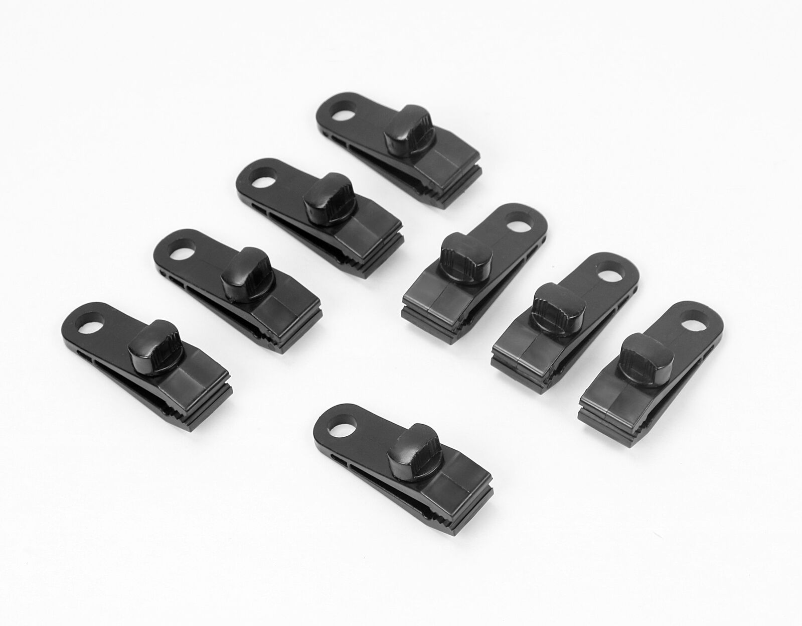 8Pc Awning Tarp Clamp Set Clips Hangers Survival Tent Emergency Grommet 8Pc Awning Tarp Clamp Set Clips Hangers Survival Tent Emergency Grommet