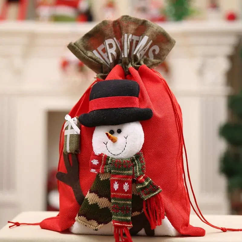 New Christmas Large Jumbo Felt Santa Sack Children Xmas Gifts Candy Stocking Bag, Snowman (56x35cm) New Christmas Large Jumbo Felt Santa Sack Children Xmas Gifts Candy Stocking Bag, Snowman (56x35cm)