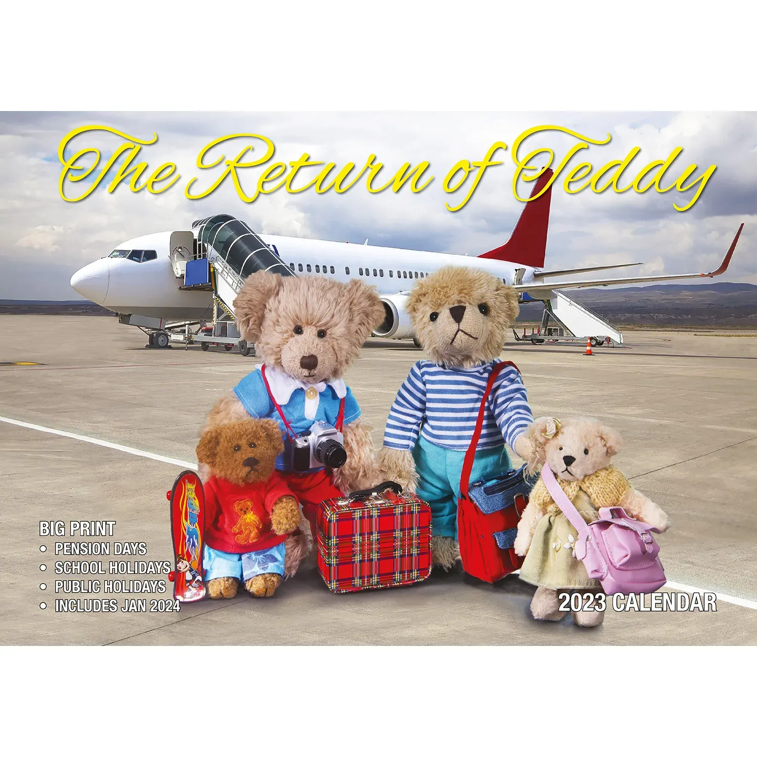 The Return Of Teddy 2023 Rectangle Wall Calendar 16 Months Planner New Year Gift The Return Of Teddy 2023 Rectangle Wall Calendar 16 Months Planner New Year Gift