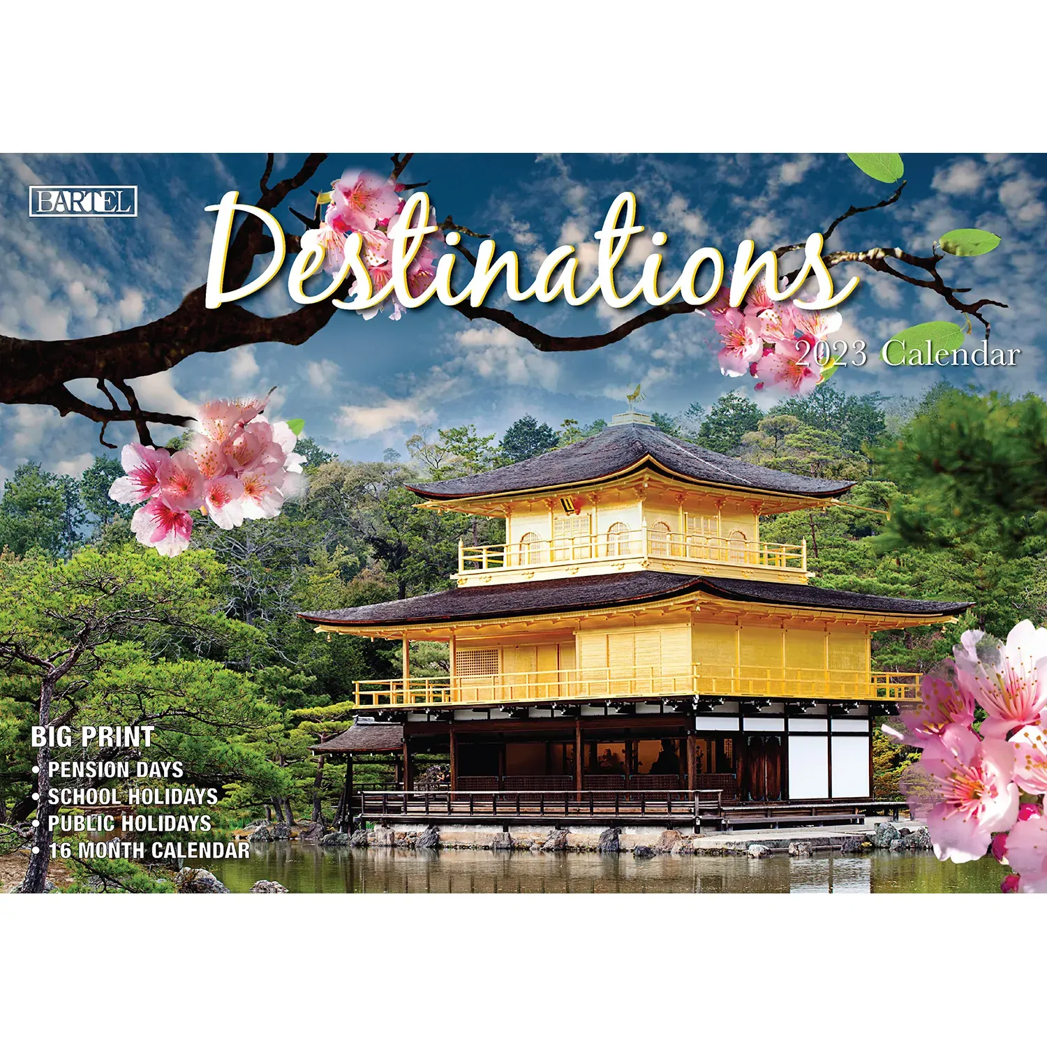 Destinations – 2023 Rectangle Wall Calendar 16 Months Planner New Year Gift Destinations – 2023 Rectangle Wall Calendar 16 Months Planner New Year Gift