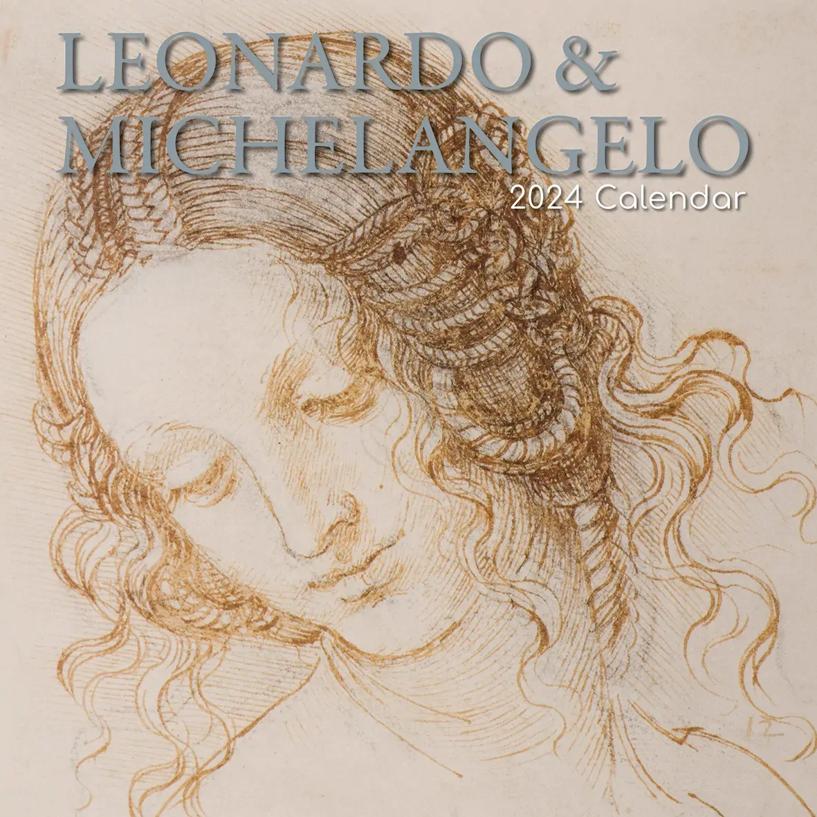 Leonardo & Michelangelo - 2024 Square Wall Calendar 16 Months Arts Planner Gift Leonardo & Michelangelo - 2024 Square Wall Calendar 16 Months Arts Planner Gift