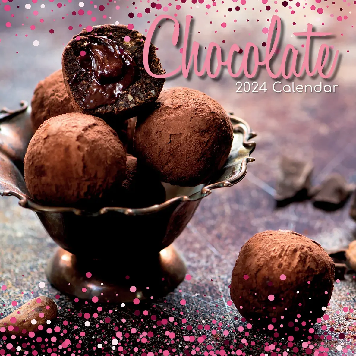 Chocolate - 2024 Square Wall Calendar 16 Months Food Planner Xmas New Year Gift Chocolate - 2024 Square Wall Calendar 16 Months Food Planner Xmas New Year Gift