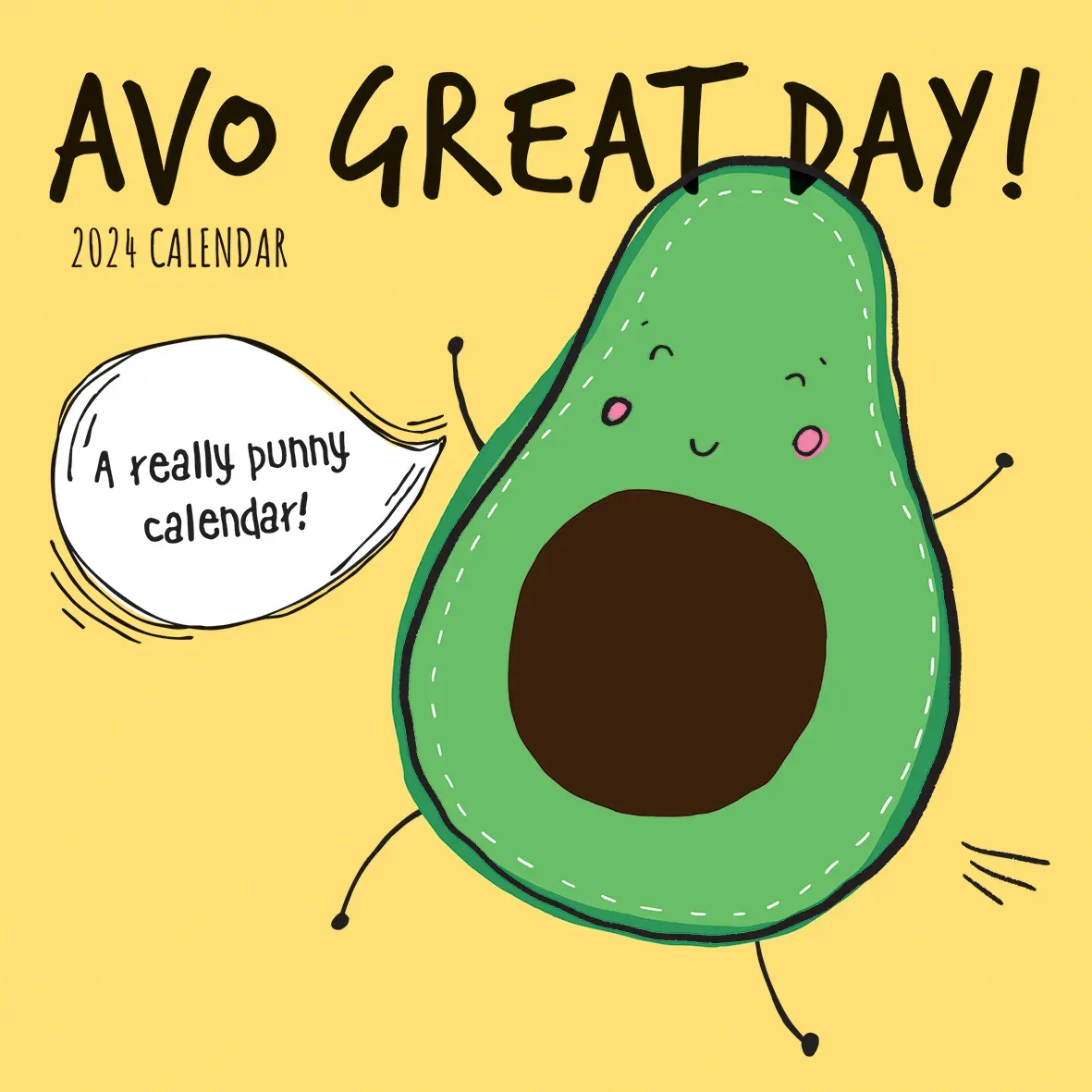 Avo Great Day 2024 Square Wall Calendar 16 Months Fun Planner Xmas New Year Gift Avo Great Day 2024 Square Wall Calendar 16 Months Fun Planner Xmas New Year Gift