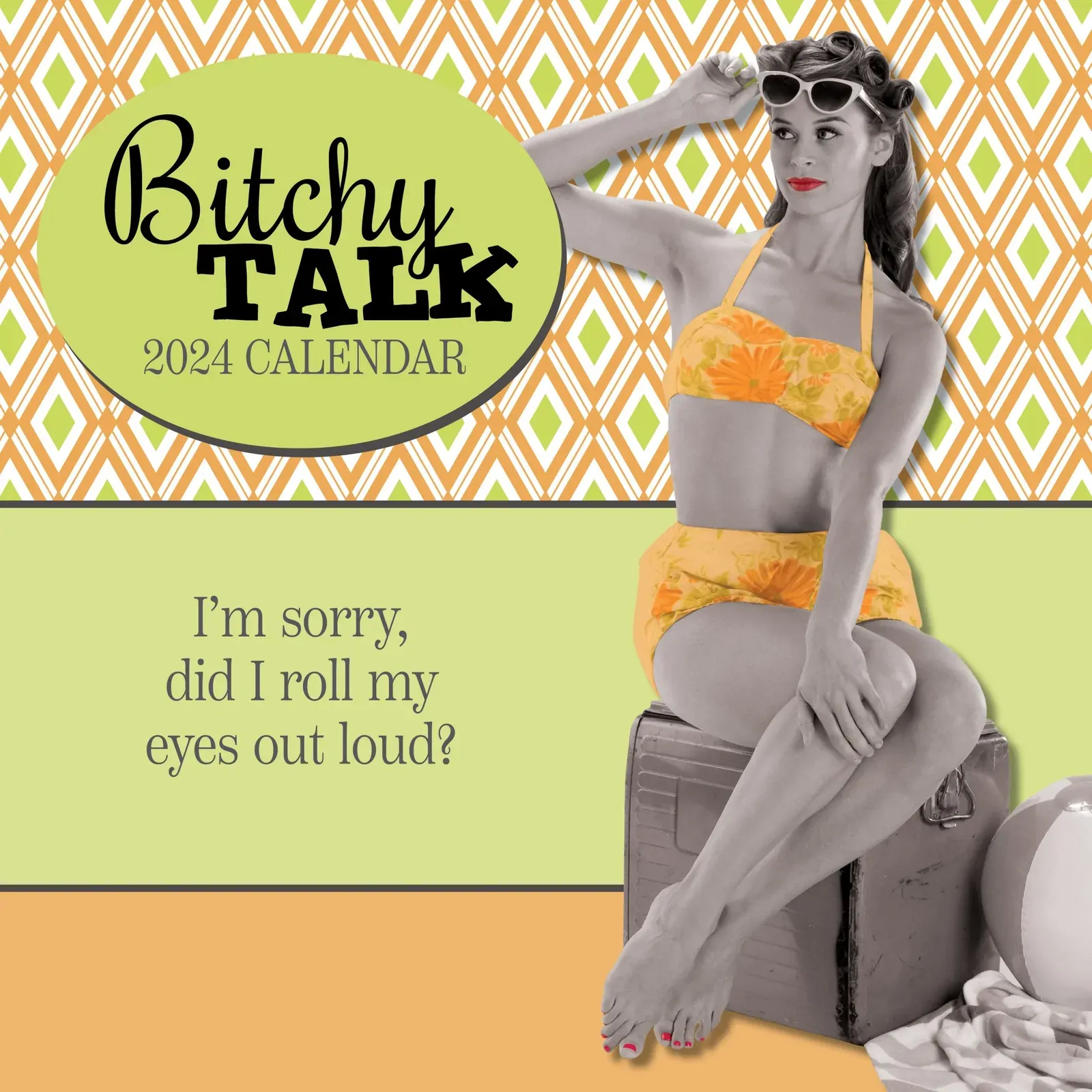 Bitchy Talk - 2024 Square Wall Calendar 16 Month Planner Christmas New Year Gift Bitchy Talk - 2024 Square Wall Calendar 16 Month Planner Christmas New Year Gift
