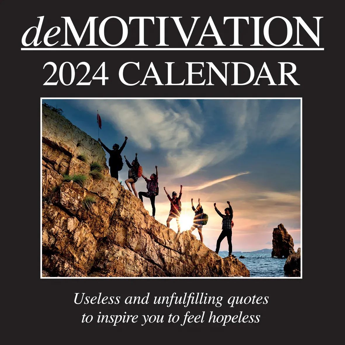 Demotivation 2024 Square Wall Calendar 16 Months Planner Christmas New Year Gift Demotivation 2024 Square Wall Calendar 16 Months Planner Christmas New Year Gift