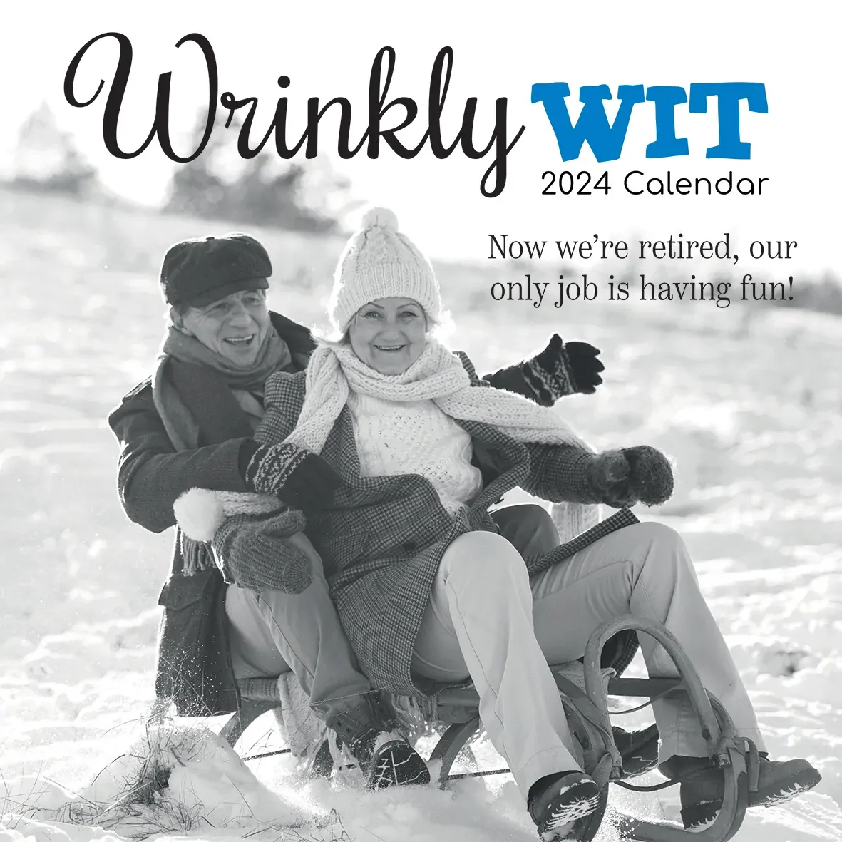 Wrinkly Wit - 2024 Square Wall Calendar 16 Months Funny Planner New Year Gift Wrinkly Wit - 2024 Square Wall Calendar 16 Months Funny Planner New Year Gift