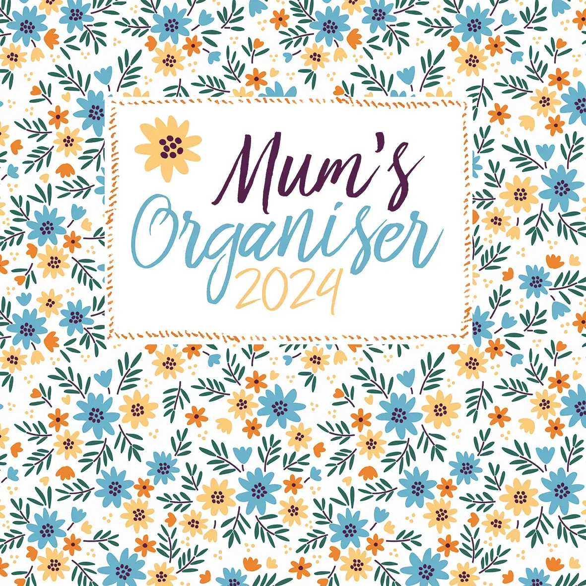 Mum's Organiser 2024 Square Wall Calendar 16 Months School Planner New Year Gift Mum's Organiser 2024 Square Wall Calendar 16 Months School Planner New Year Gift