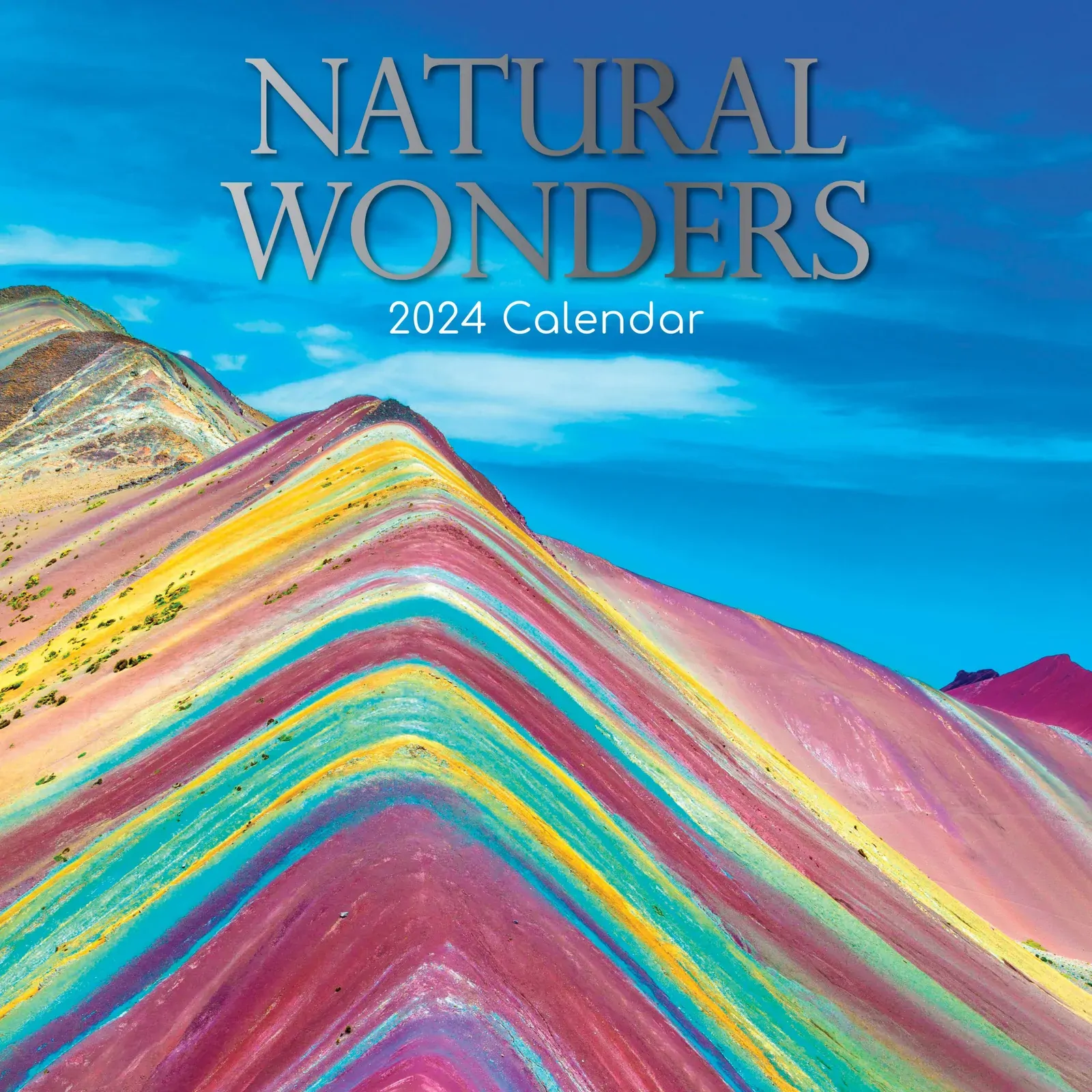 Natural Wonders - 2024 Square Wall Calendar 16 Months Planner Xmas New Year Gift Natural Wonders - 2024 Square Wall Calendar 16 Months Planner Xmas New Year Gift