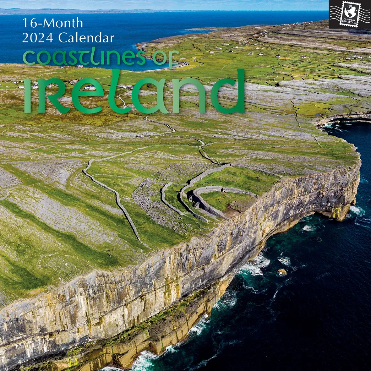 Coastlines of Ireland - 2024 Square Wall Calendar 16 Month Planner New Year Gift Coastlines of Ireland - 2024 Square Wall Calendar 16 Month Planner New Year Gift