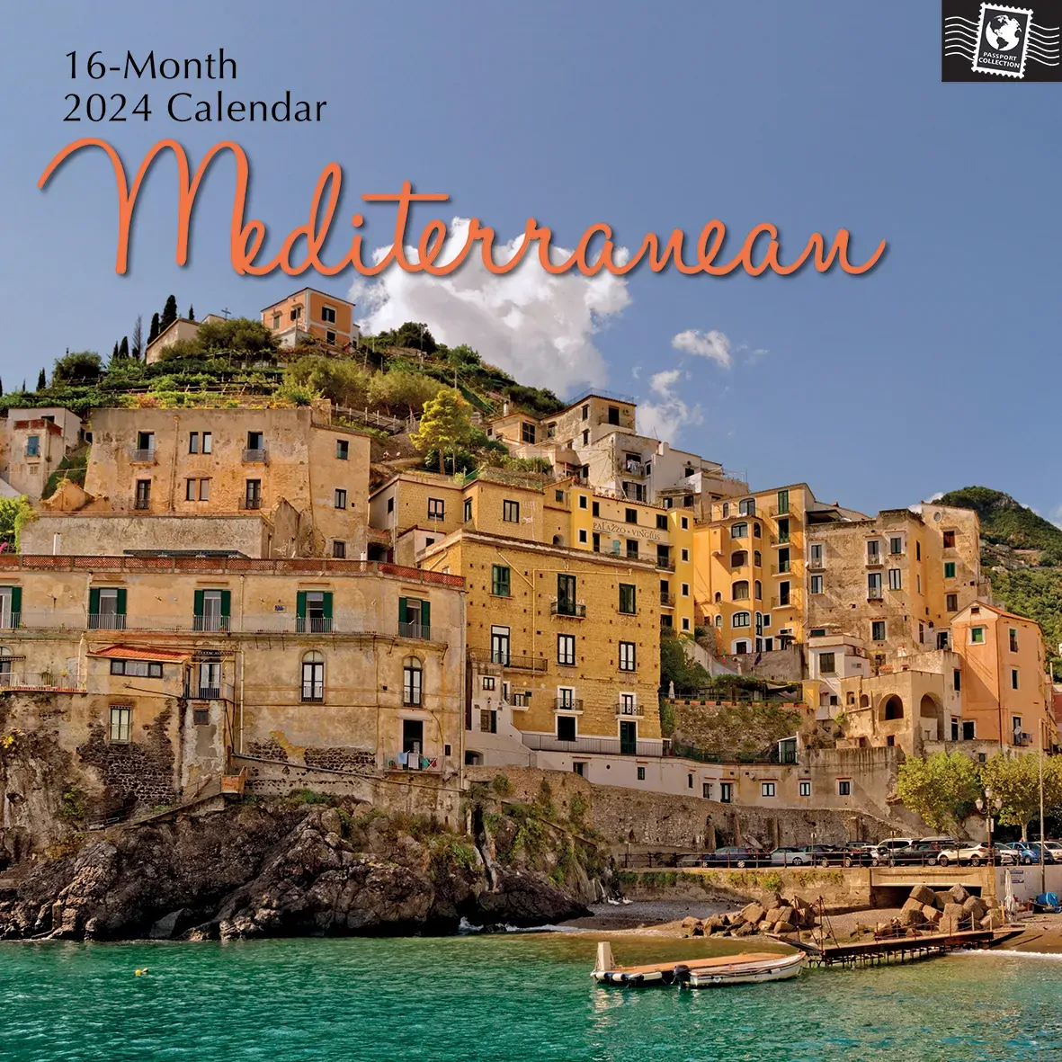 Mediterranean 2024 Square Wall Calendar 16 Month Planner Christmas New Year Gift Mediterranean 2024 Square Wall Calendar 16 Month Planner Christmas New Year Gift
