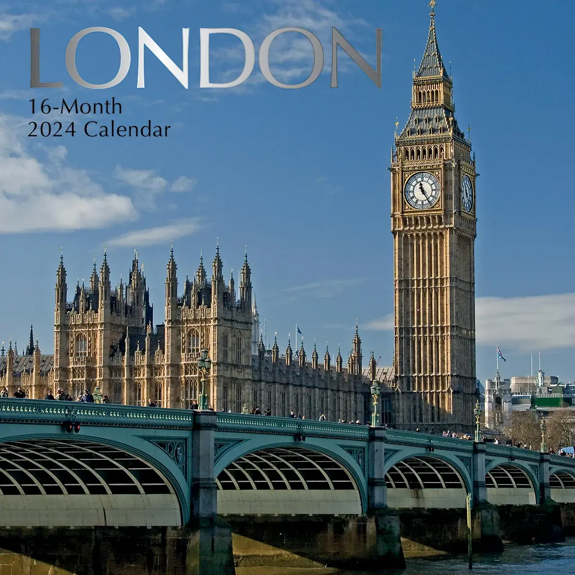 London - 2024 Square Wall Calendar 16 Months Premium Planner Xmas New Year Gift London - 2024 Square Wall Calendar 16 Months Premium Planner Xmas New Year Gift