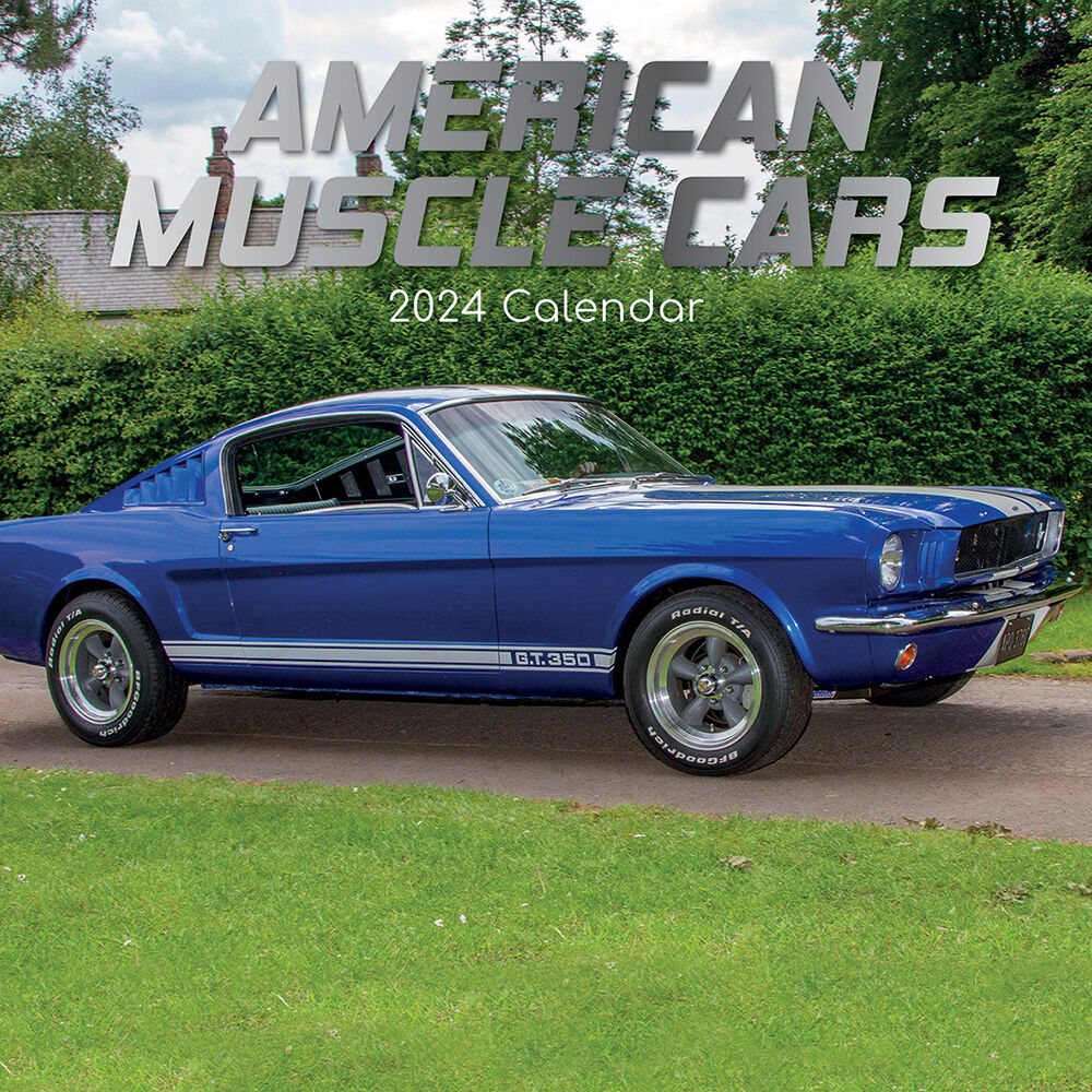 American Muscle Cars - 2024 Square Wall Calendar 16 Months Planner New Year Gift American Muscle Cars - 2024 Square Wall Calendar 16 Months Planner New Year Gift