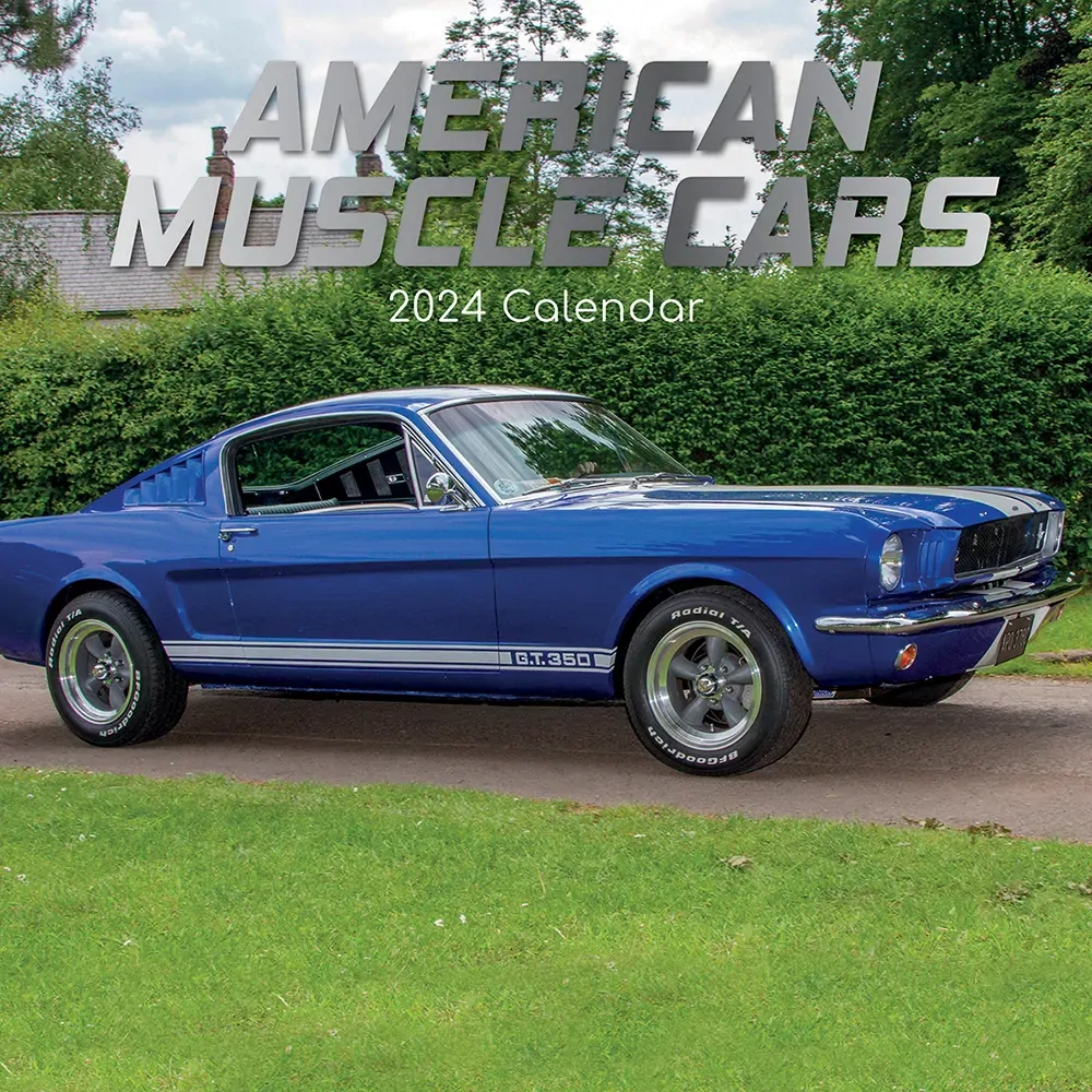 American Muscle Cars - 2024 Square Wall Calendar 16 Months Planner New Year Gift American Muscle Cars - 2024 Square Wall Calendar 16 Months Planner New Year Gift