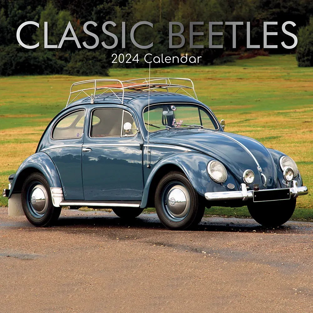 Classic Beetles - 2024 Square Wall Calendar 16 Months Planner Xmas New Year Gift Classic Beetles - 2024 Square Wall Calendar 16 Months Planner Xmas New Year Gift