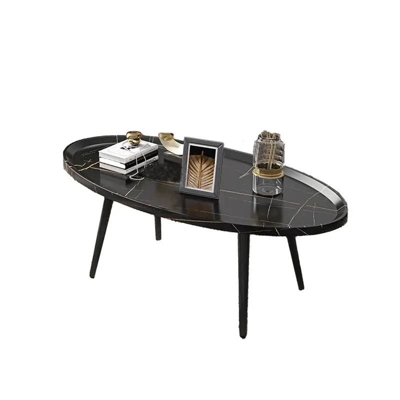Coffee Table Living Room Accent Oval Table Contemporary Style Leisure Tea Table Coffee Table Living Room Accent Oval Table Contemporary Style Leisure Tea Table