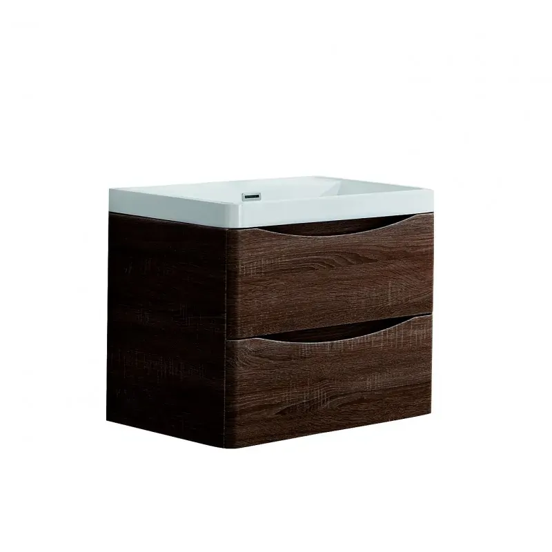 Ancona wall hung bathroom vanity 600mm Rose wood Ancona wall hung bathroom vanity 600mm Rose wood