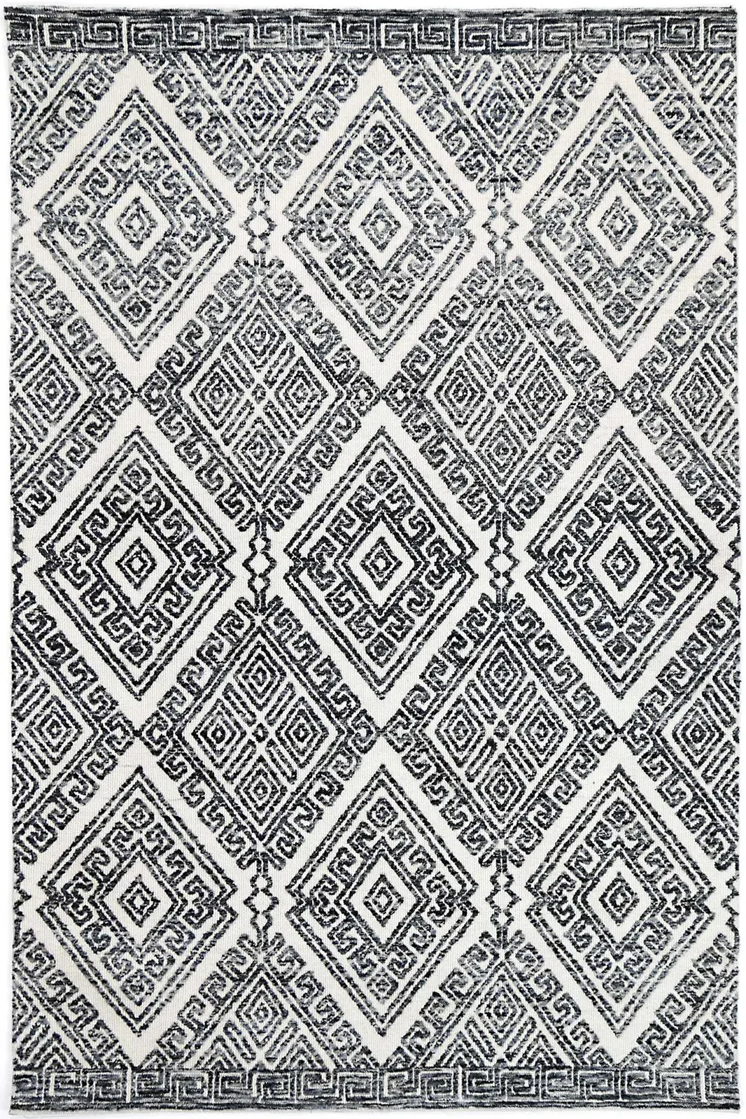 Amritsar Glenfalls Anthracite Tribal Rug 160X230 Amritsar Glenfalls Anthracite Tribal Rug 160X230