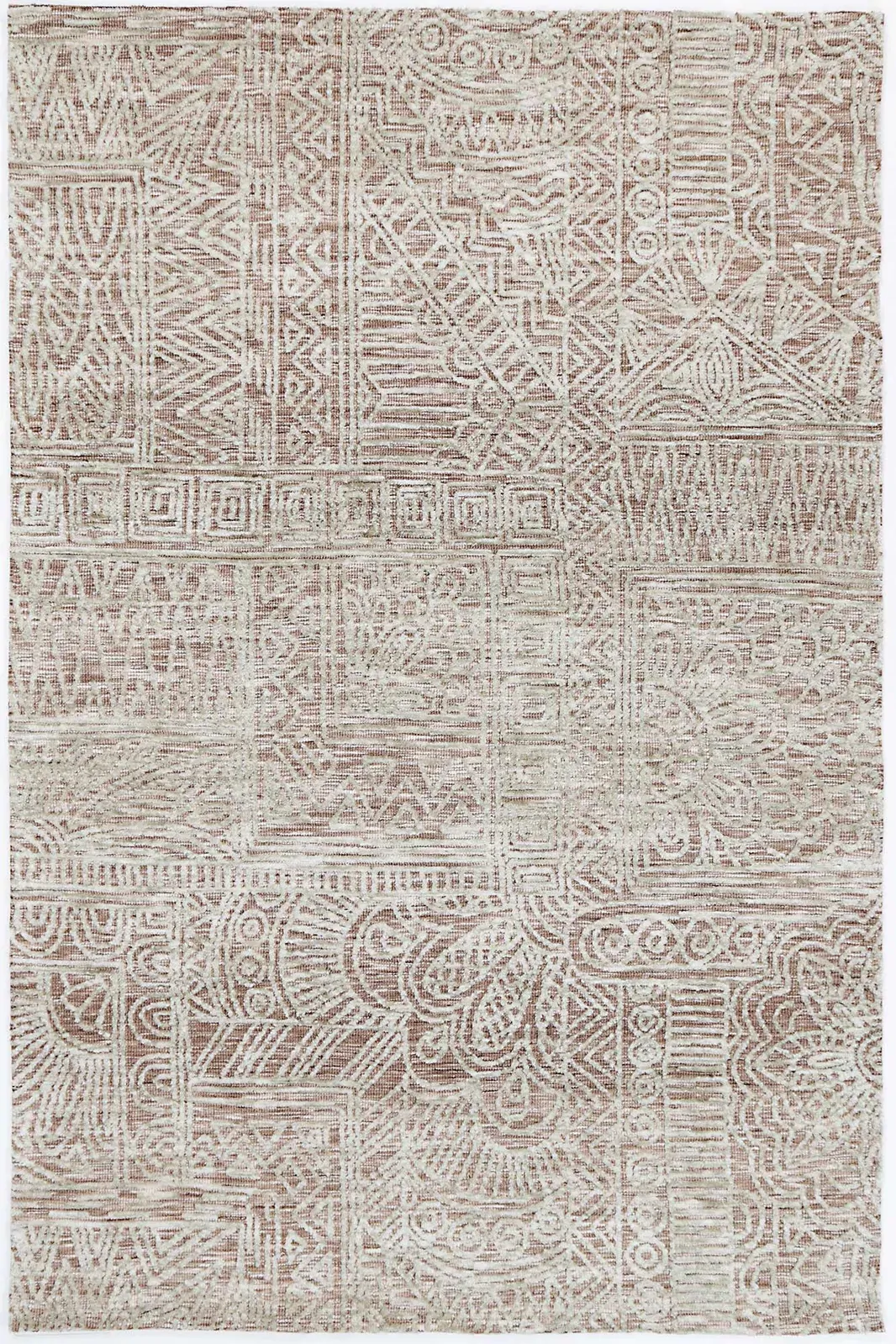 Amritsar Newburg Rust Tribal Rug 240X330 Amritsar Newburg Rust Tribal Rug 240X330