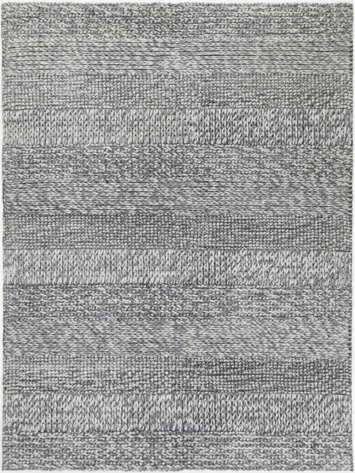 Harlow Grace Charcoal Wool Blend Rug 200x290 Harlow Grace Charcoal Wool Blend Rug 200x290