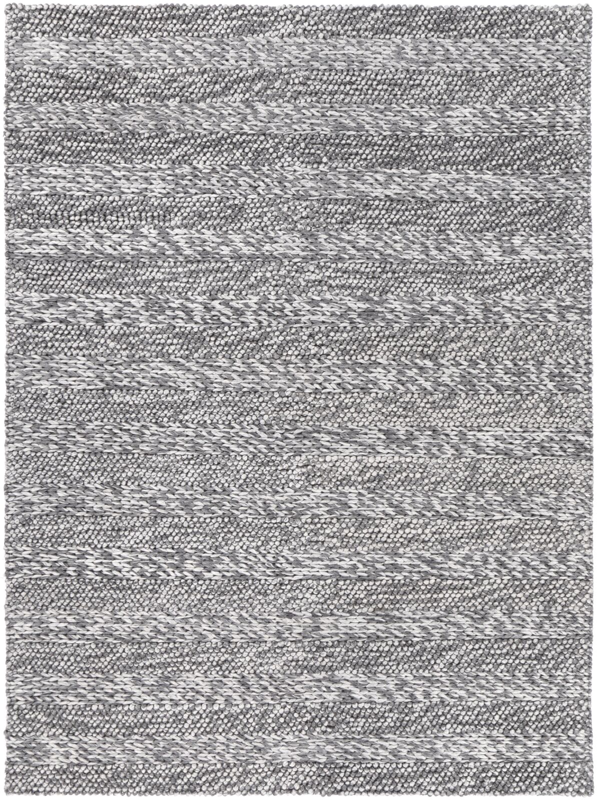 Harlow Ringlets Charcoal Wool Blend Rug 200x290 Harlow Ringlets Charcoal Wool Blend Rug 200x290