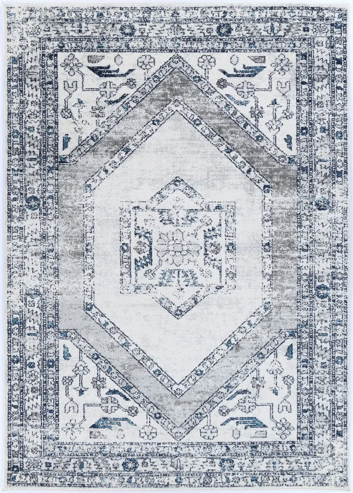 Provence Prov24 Cream/L.Grey 160x230 Provence Prov24 Cream/L.Grey 160x230