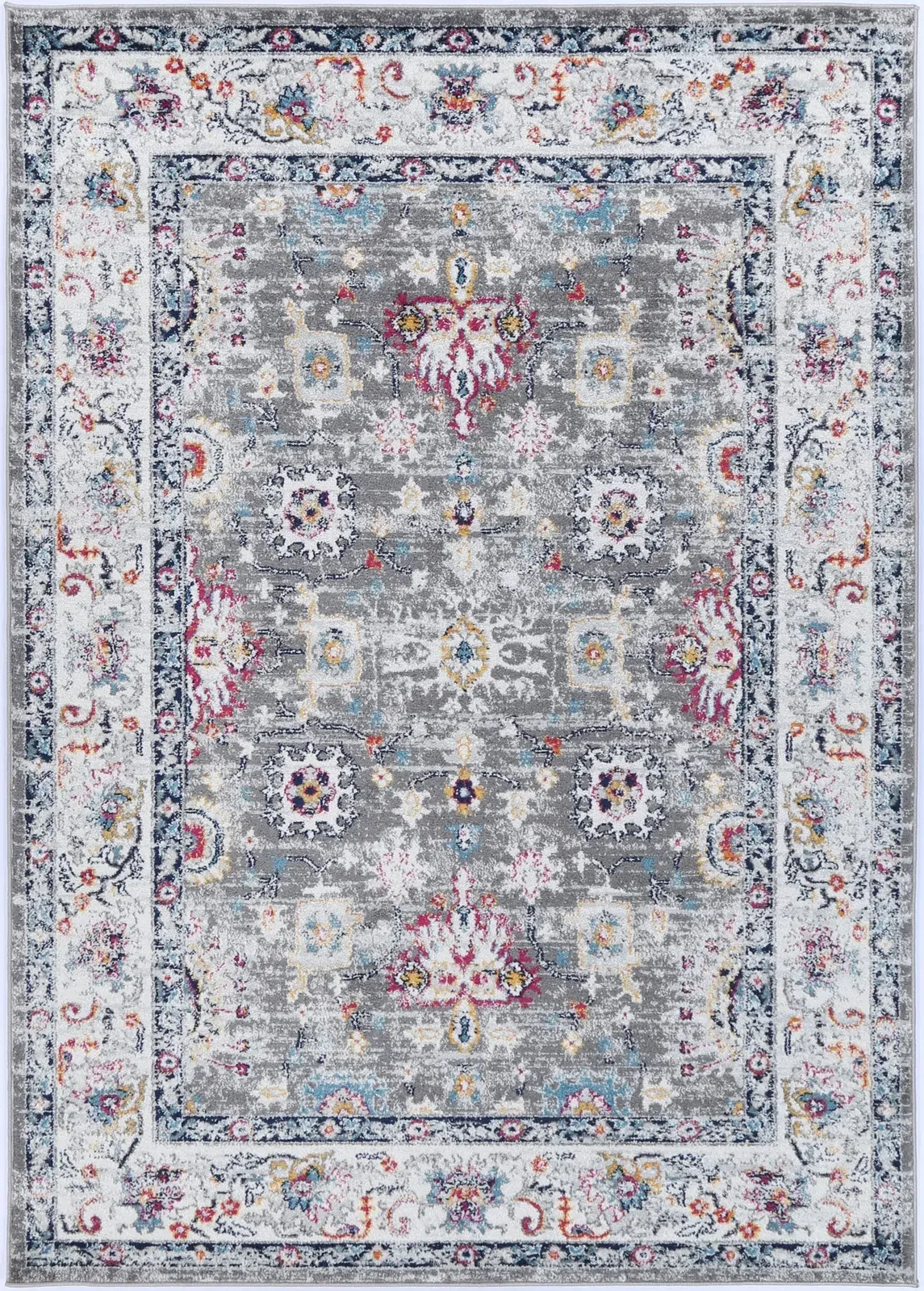 Provence Prov19 Grey/Cream 280X380 Provence Prov19 Grey/Cream 280X380