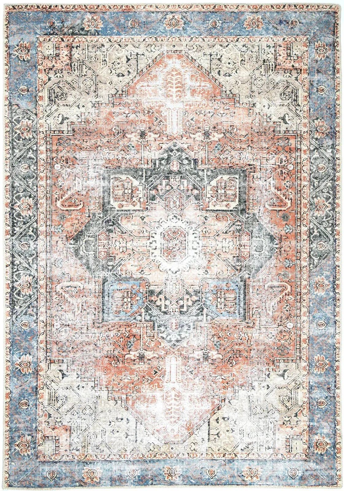 vintage-crown-cezanne-terracotta-sky-distressed-vintage-rug 80X400 vintage-crown-cezanne-terracotta-sky-distressed-vintage-rug 80X400