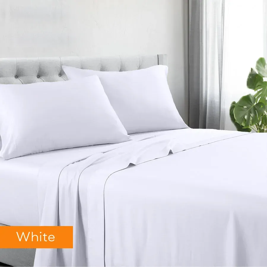1200tc hotel quality cotton rich sheet set mega queen white 1200tc hotel quality cotton rich sheet set mega queen white
