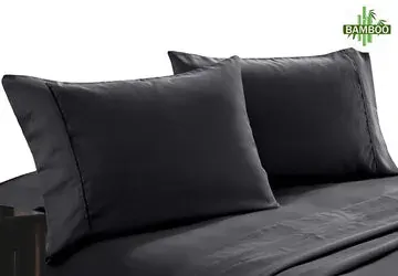 400 thread count bamboo cotton twin pack pillowcase charcoal 400 thread count bamboo cotton twin pack pillowcase charcoal