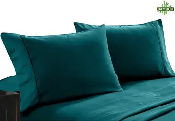 400 thread count bamboo cotton twin pack pillowcase teal 400 thread count bamboo cotton twin pack pillowcase teal