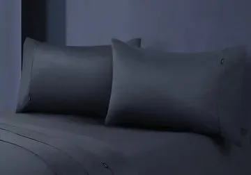 1000tc egyptian cotton pillowcase pair charcoal 1000tc egyptian cotton pillowcase pair charcoal