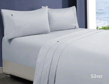 1000tc egyptian cotton sheet set 1 double silver 1000tc egyptian cotton sheet set 1 double silver