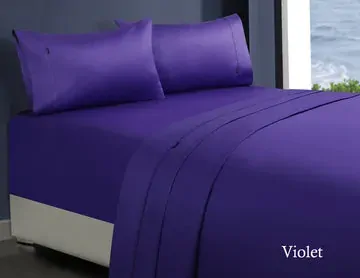 1000tc egyptian cotton sheet set 1 king single violet 1000tc egyptian cotton sheet set 1 king single violet