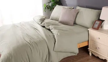 Microflannel duvet cover and sheet comb set king silver Microflannel duvet cover and sheet comb set king silver