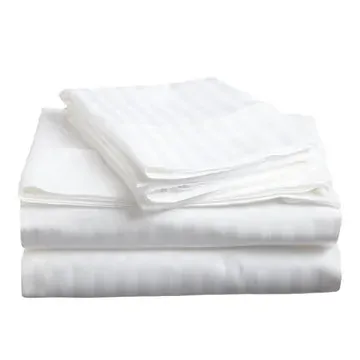 soft stripe microfibre sheet set king single white soft stripe microfibre sheet set king single white
