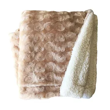 plush fleece sherpa backed reversible throw beige plush fleece sherpa backed reversible throw beige