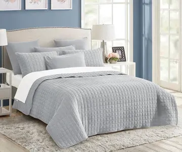 7 piece vintage stone wash comforter set queen silver 7 piece vintage stone wash comforter set queen silver