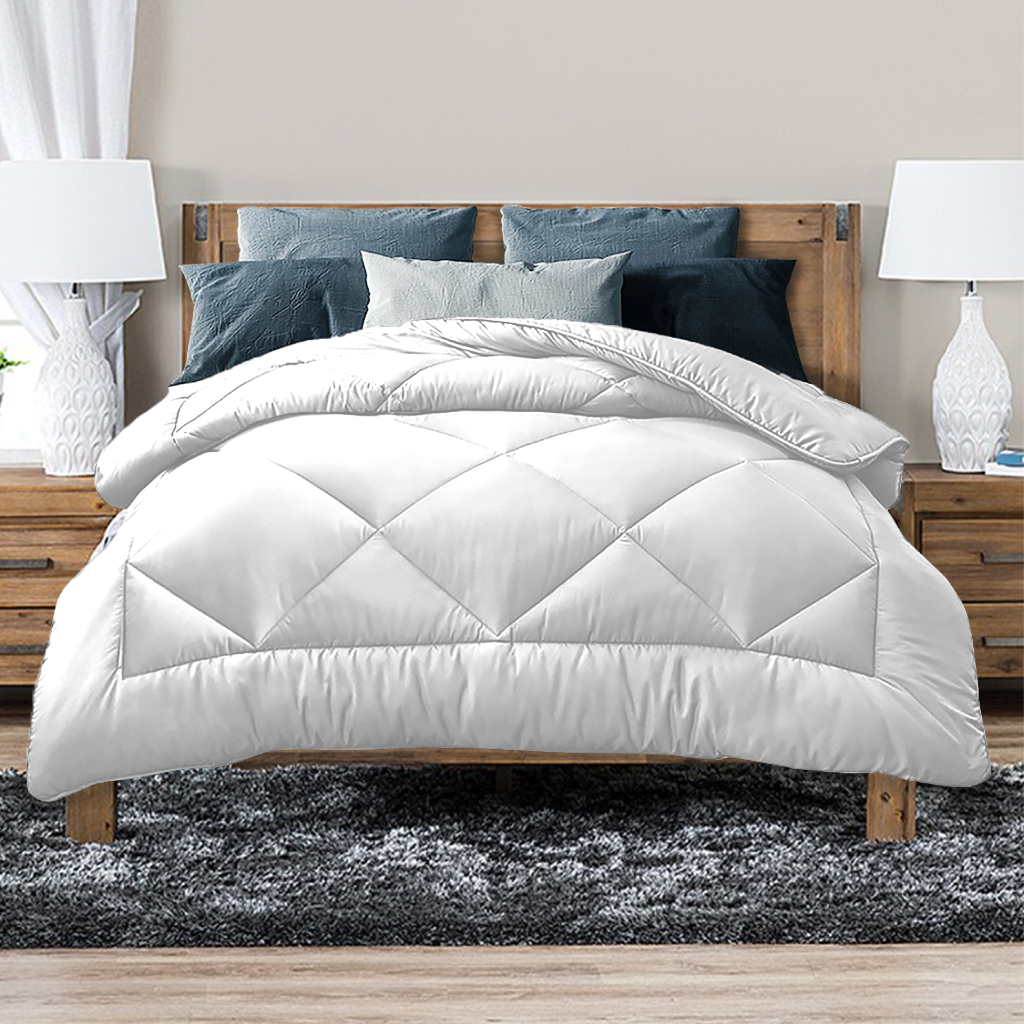 Luxor Australian Made All Season 400GSM Bamboo Blend Quilt Single Luxor Australian Made All Season 400GSM Bamboo Blend Quilt Single