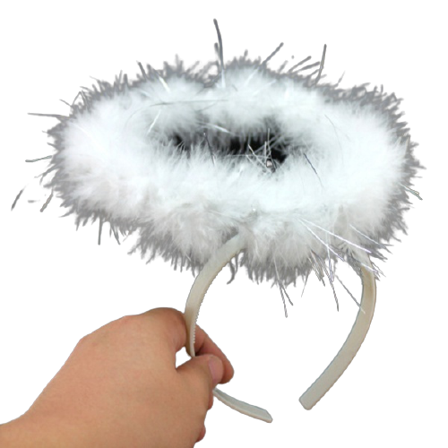 ANGEL HEADBAND Fairy Halo Hair Hoop Costume Dress Up Party Xmas Headpiece ANGEL HEADBAND Fairy Halo Hair Hoop Costume Dress Up Party Xmas Headpiece