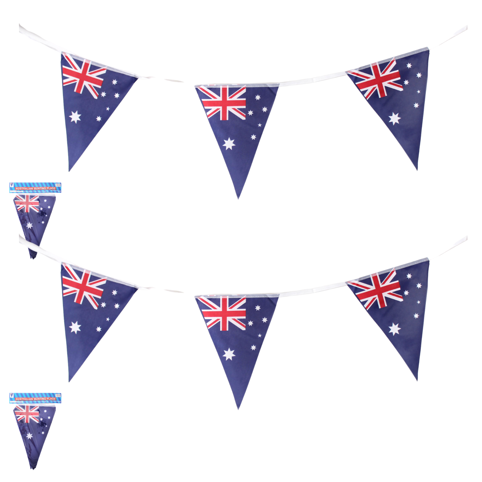 2x 3.6m AUSTRALIA BUNTING FLAG Australian Day Colours Party Banner Flags Decor 2x 3.6m AUSTRALIA BUNTING FLAG Australian Day Colours Party Banner Flags Decor