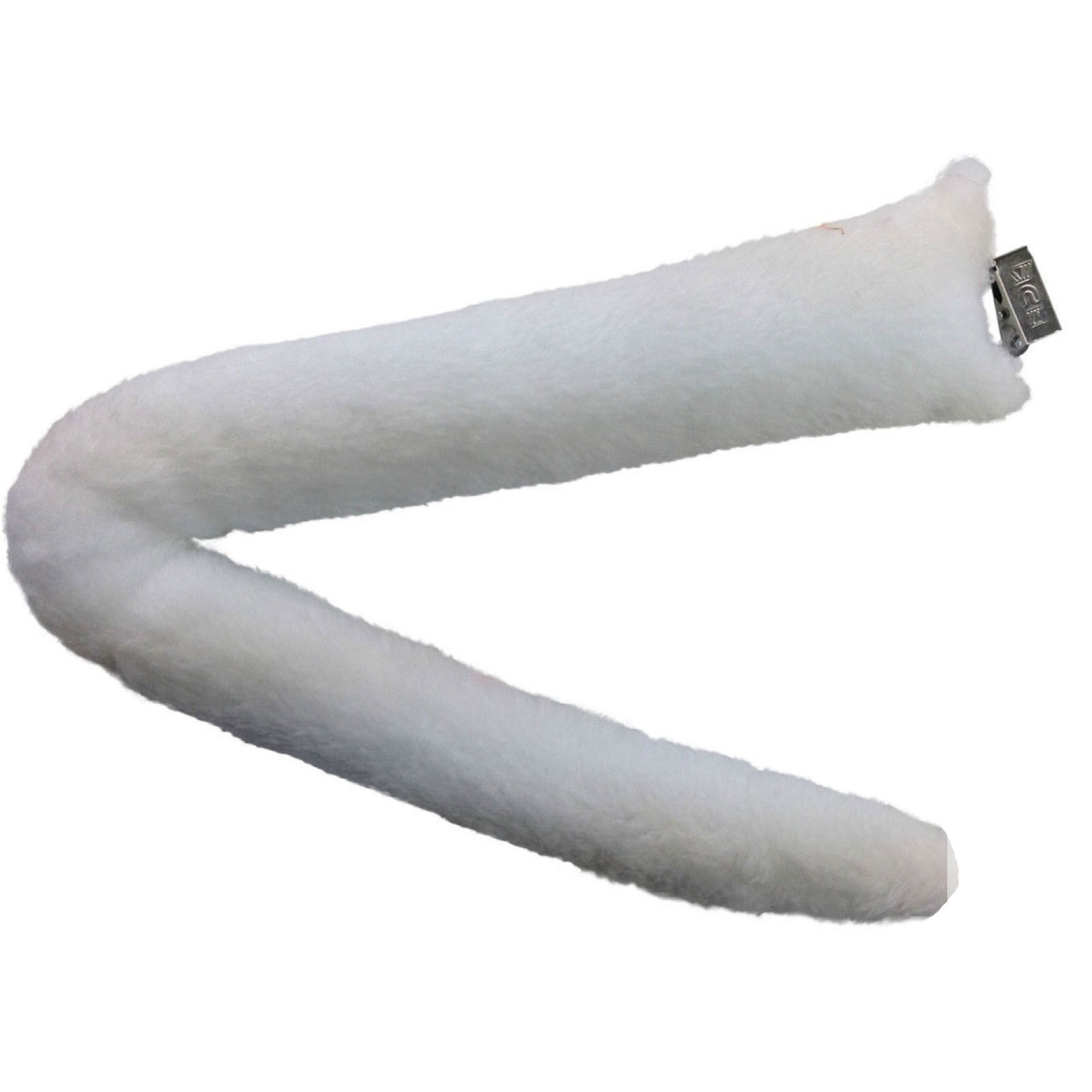 ANIMAL TAIL Costume Halloween Fancy Dress Clip-On Cosplay Dog Cat - White ANIMAL TAIL Costume Halloween Fancy Dress Clip-On Cosplay Dog Cat - White