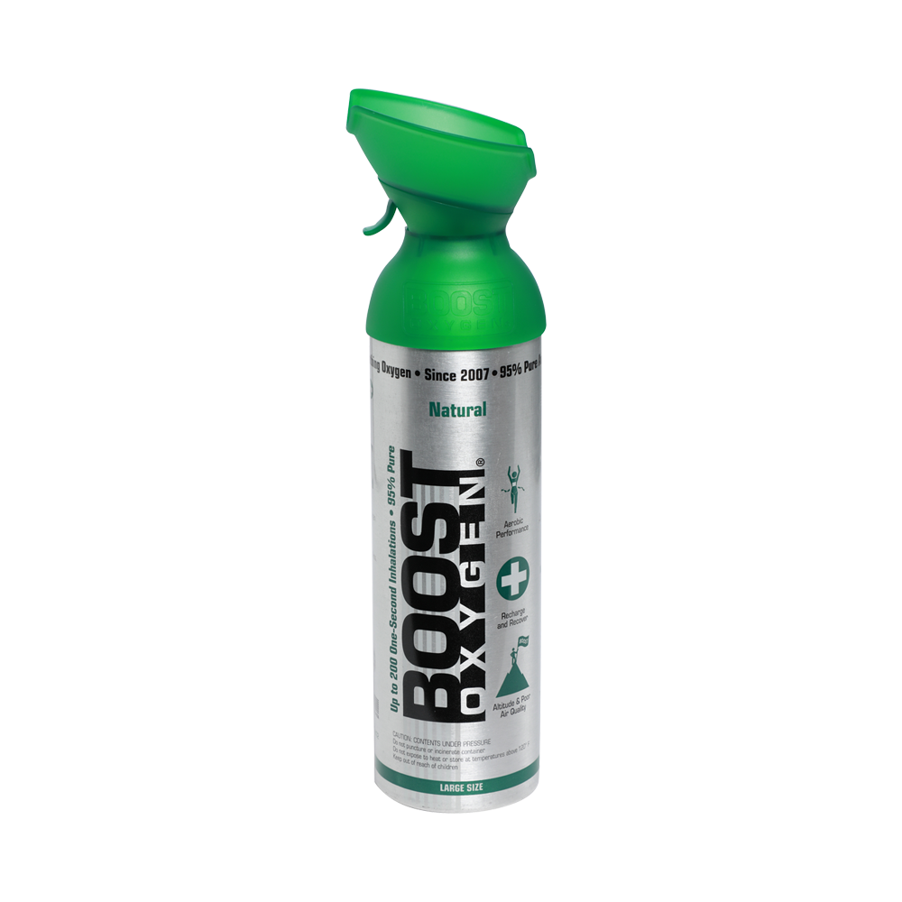 10 Litres of Boost Pure Oxygen in a Can Supplemental - 200 Breath (Large) - 1 Pack 10 Litres of Boost Pure Oxygen in a Can Supplemental - 200 Breath (Large) - 1 Pack