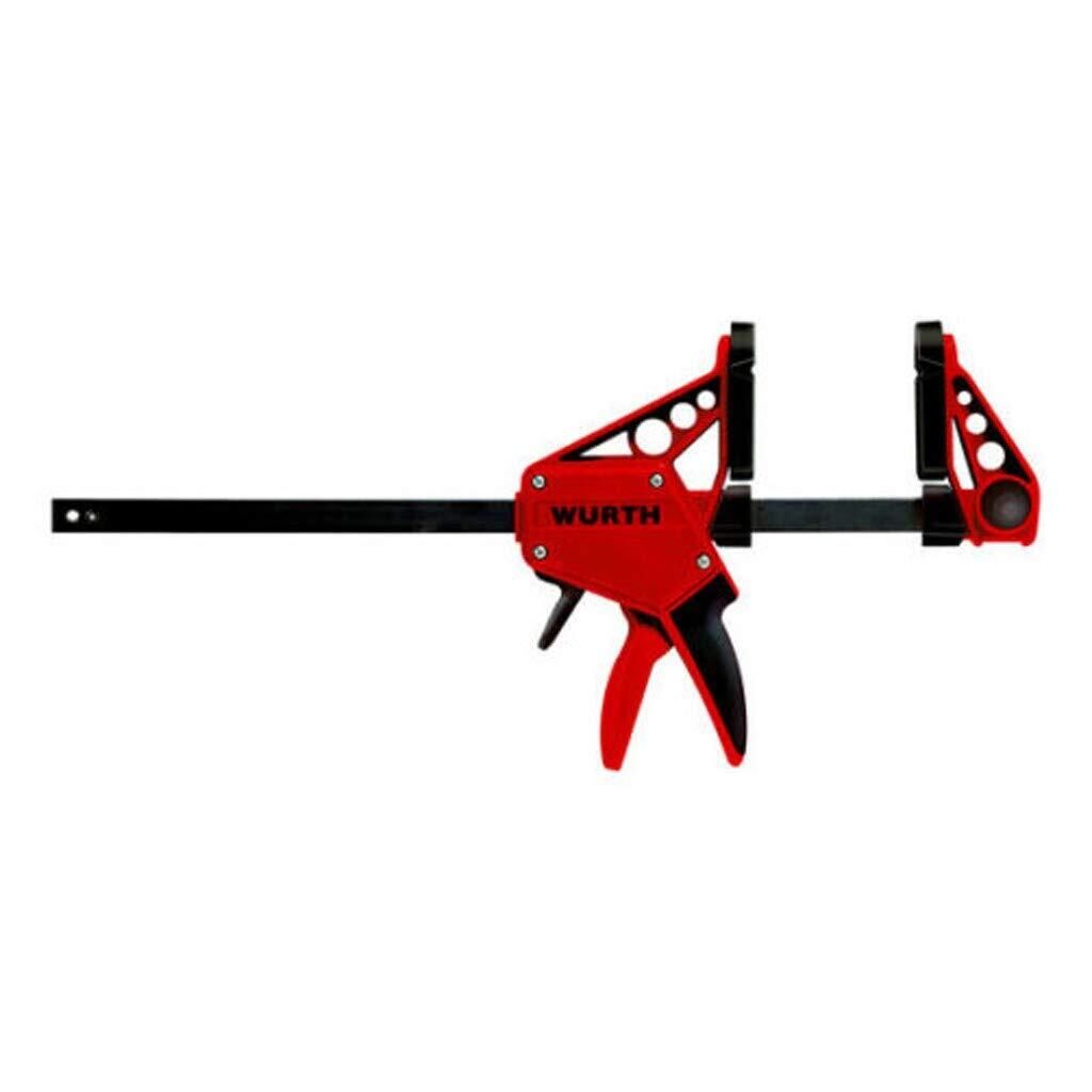 300mm Wurth Quick-Grip One Handed Bar Clamp F Clamp Hand Trigger Action Clamp 300mm Wurth Quick-Grip One Handed Bar Clamp F Clamp Hand Trigger Action Clamp